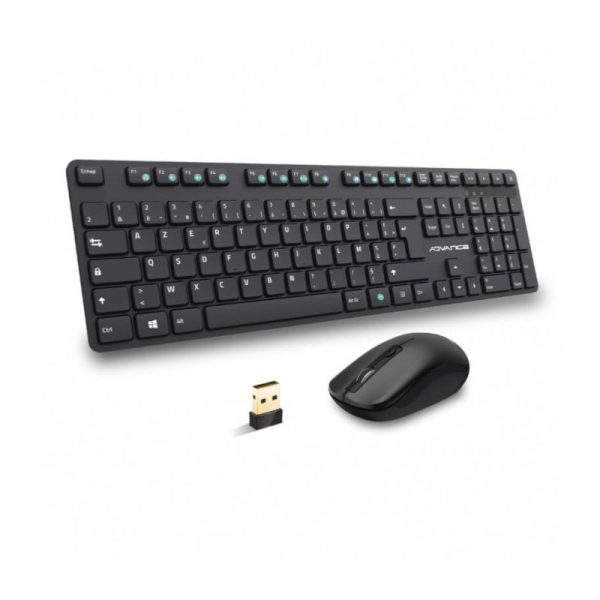 ADVANCE PACK CLAVIER SOURIS SANS FIL