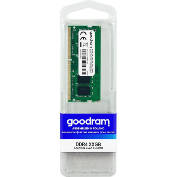 Barrette Mémoire Goodram SODIMM DDR4 32G 3200MHZ