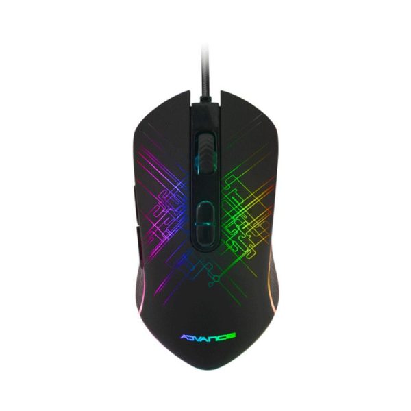 Souris Gamer ADVANCE GTA 230 RGB - Noir