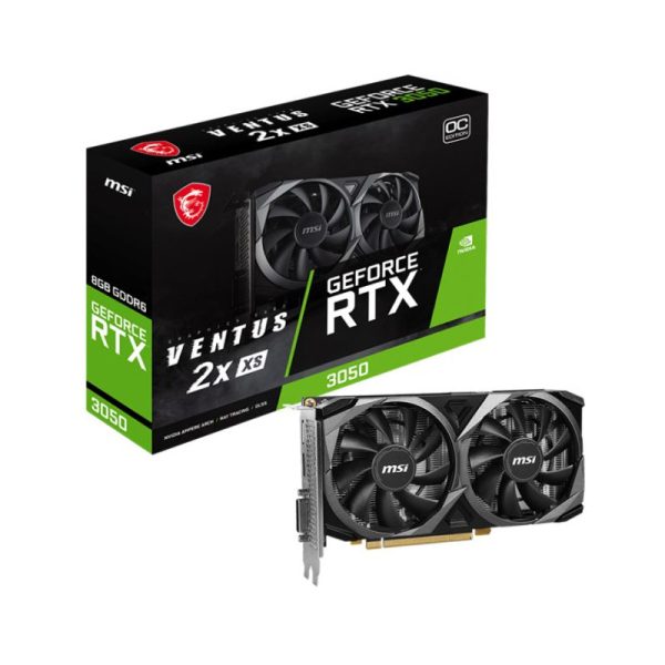 Carte Graphique MSI GeForce RTX 3050 VENTUS 2X XS 8G OC