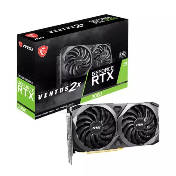 Carte graphique MSI GeForce RTX 3060 VENTUS 2X OC -12G GDDR6